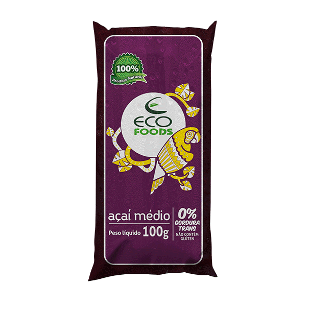 Polpa de Açaí congelada 100g