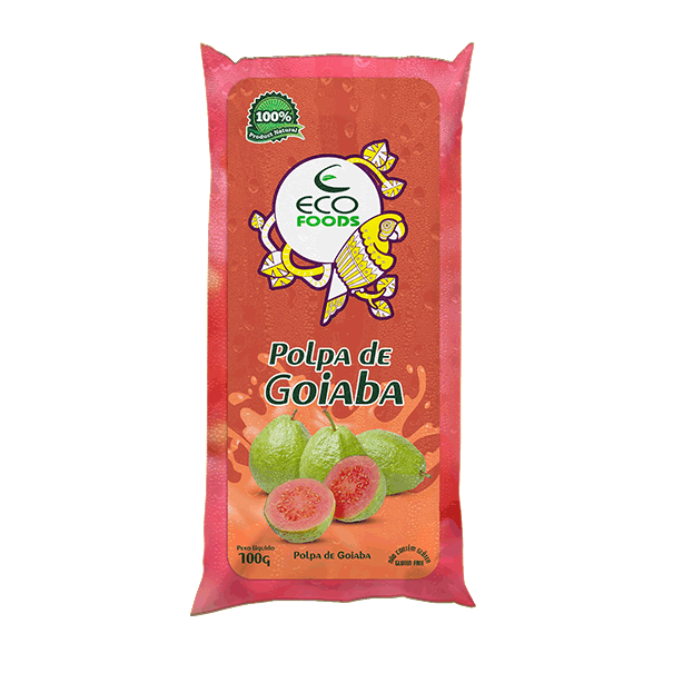 Polpa de Goiaba congelada 100g 
