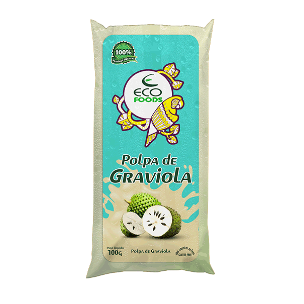 Polpa de Graviola congelada 100g 